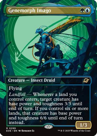 Genemorph Imago (Borderless) (EOE-299) - Edge of Eternities | Grognard Games