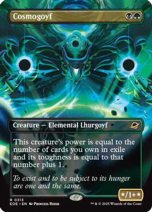 Cosmogoyf (Borderless) (EOE-313) - Edge of Eternities | Grognard Games