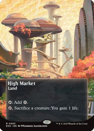 High Market (0063) (Borderless) (EOS-063) - Edge of Eternities: Stellar Sights | Grognard Games