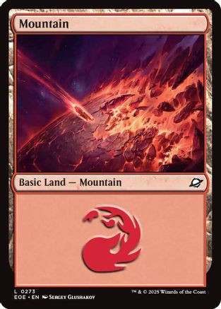 Mountain (0273) (EOE-273) - Edge of Eternities | Grognard Games