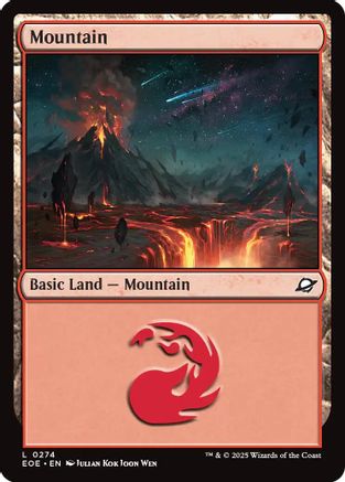 Mountain (0274) (EOE-274) - Edge of Eternities | Grognard Games