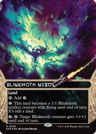 Blinkmoth Nexus (0093) (Borderless) (Galaxy Foil) (EOS-093) - Edge of Eternities: Stellar Sights Foil | Grognard Games