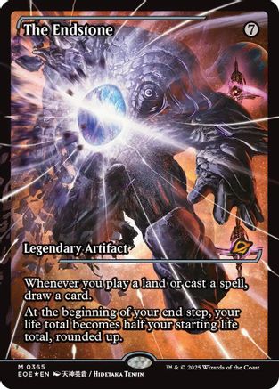 The Endstone (Showcase) (EOE-365) - Edge of Eternities Foil | Grognard Games