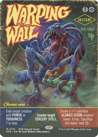 Warping Wail (Borderless) (SPG-119) - Special Guests Foil | Grognard Games