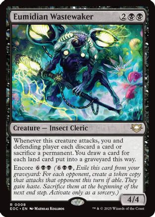 Eumidian Wastewaker (EOC-008) - Commander: Edge of Eternities | Grognard Games