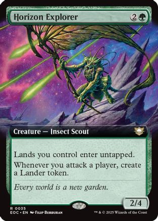 Horizon Explorer (Extended Art) (EOC-035) - Commander: Edge of Eternities | Grognard Games