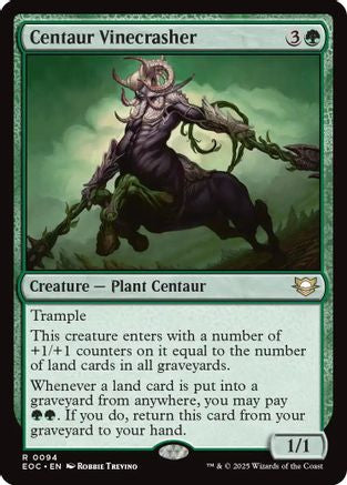 Centaur Vinecrasher (EOC-094) - Commander: Edge of Eternities | Grognard Games