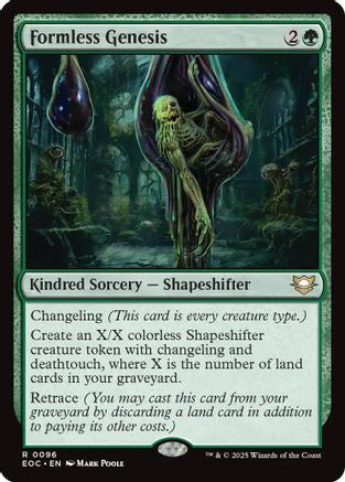 Formless Genesis (EOC-096) - Commander: Edge of Eternities | Grognard Games