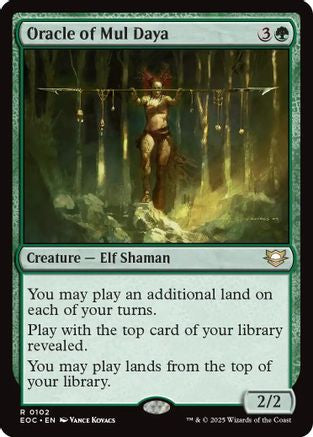 Oracle of Mul Daya (EOC-102) - Commander: Edge of Eternities | Grognard Games