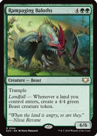 Rampaging Baloths (EOC-104) - Commander: Edge of Eternities | Grognard Games