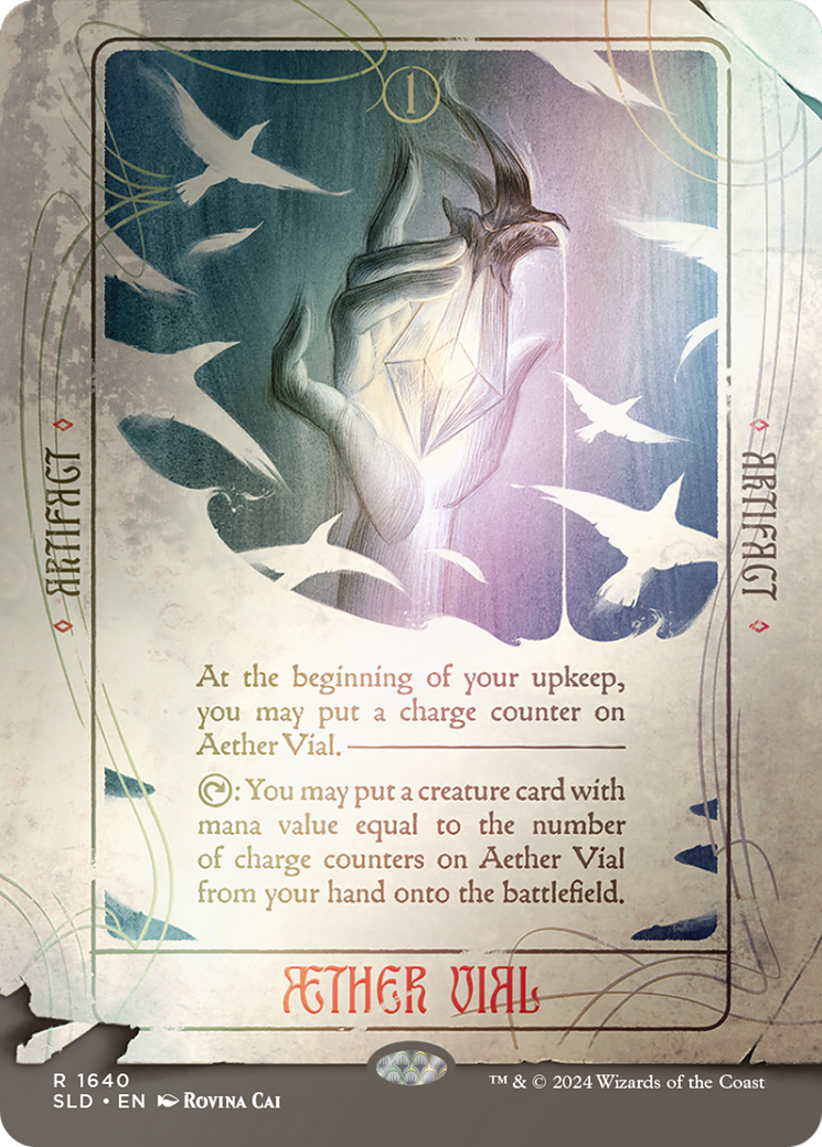 Aether Vial (Rainbow Foil) [Secret Lair Drop Series] | Grognard Games