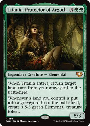 Titania, Protector of Argoth (EOC-111) - Commander: Edge of Eternities | Grognard Games