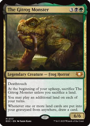 The Gitrog Monster (EOC-117) - Commander: Edge of Eternities | Grognard Games