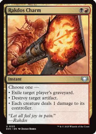 Rakdos Charm (EOC-125) - Commander: Edge of Eternities | Grognard Games