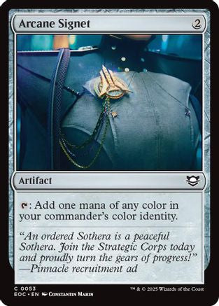 Arcane Signet (EOC-053) - Commander: Edge of Eternities | Grognard Games
