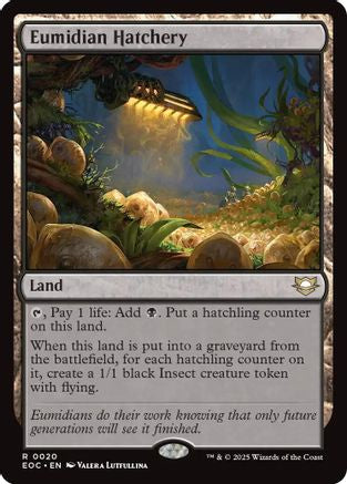 Eumidian Hatchery (EOC-020) - Commander: Edge of Eternities | Grognard Games