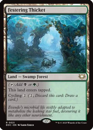 Festering Thicket (EOC-021) - Commander: Edge of Eternities | Grognard Games