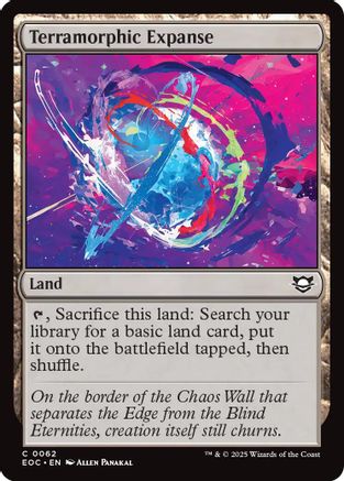 Terramorphic Expanse (EOC-062) - Commander: Edge of Eternities | Grognard Games