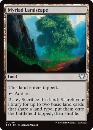 Myriad Landscape (EOC-169) - Commander: Edge of Eternities | Grognard Games