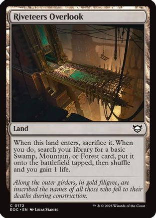 Riveteers Overlook (EOC-172) - Commander: Edge of Eternities | Grognard Games