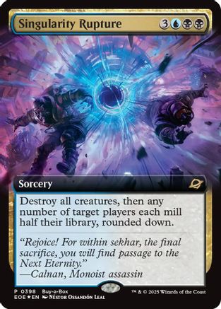 Singularity Rupture (Extended Art) (BABP-398) - Buy-A-Box Promos Foil | Grognard Games