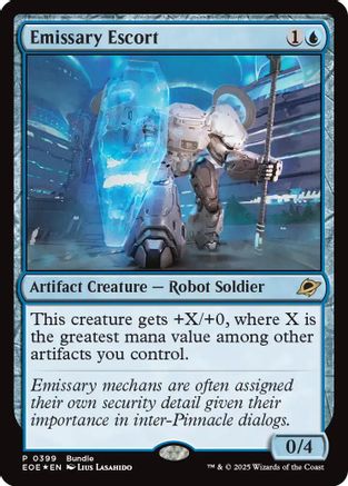 Emissary Escort (EOE Bundle) (UMP-399) - Unique and Miscellaneous Promos Foil | Grognard Games