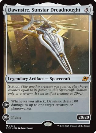 Dawnsire, Sunstar Dreadnought (EOE-238) - Edge of Eternities | Grognard Games