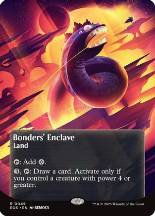 Bonders' Enclave (0046) (Borderless) (EOS-049) - Edge of Eternities: Stellar Sights | Grognard Games