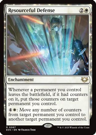 Resourceful Defense (EOC-067) - Commander: Edge of Eternities | Grognard Games