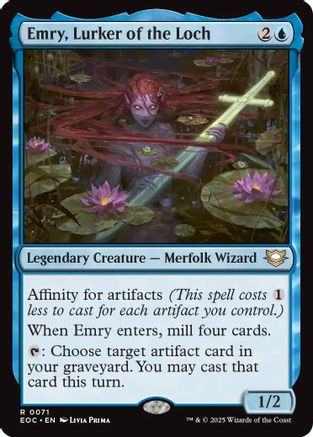 Emry, Lurker of the Loch (EOC-071) - Commander: Edge of Eternities | Grognard Games