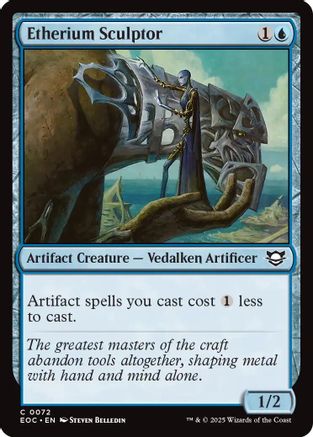 Etherium Sculptor (EOC-072) - Commander: Edge of Eternities | Grognard Games