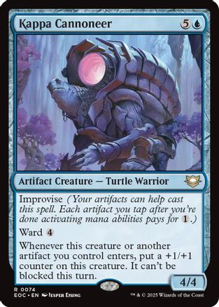 Kappa Cannoneer (EOC-074) - Commander: Edge of Eternities | Grognard Games