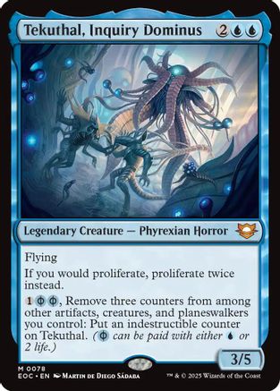 Tekuthal, Inquiry Dominus (EOC-078) - Commander: Edge of Eternities | Grognard Games