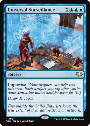 Universal Surveillance (EOC-081) - Commander: Edge of Eternities | Grognard Games
