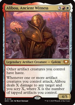 Alibou, Ancient Witness (EOC-113) - Commander: Edge of Eternities | Grognard Games