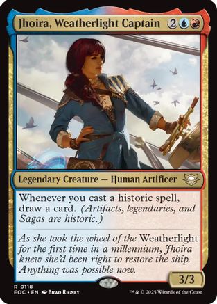 Jhoira, Weatherlight Captain (EOC-118) - Commander: Edge of Eternities | Grognard Games