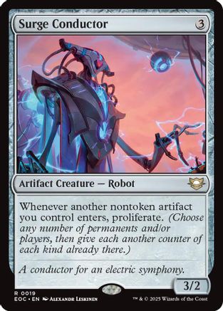 Surge Conductor (EOC-019) - Commander: Edge of Eternities | Grognard Games
