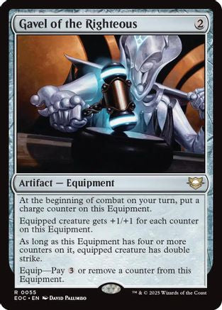 Gavel of the Righteous (EOC-055) - Commander: Edge of Eternities | Grognard Games