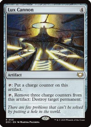 Lux Cannon (EOC-141) - Commander: Edge of Eternities | Grognard Games