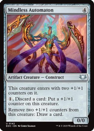 Mindless Automaton (EOC-142) - Commander: Edge of Eternities | Grognard Games