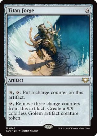 Titan Forge (EOC-146) - Commander: Edge of Eternities | Grognard Games