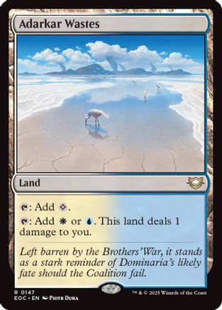 Adarkar Wastes (EOC-147) - Commander: Edge of Eternities | Grognard Games