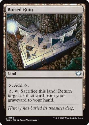Buried Ruin (EOC-150) - Commander: Edge of Eternities | Grognard Games