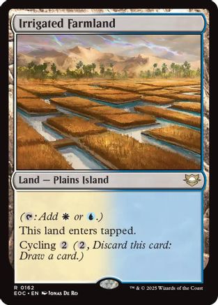 Irrigated Farmland (EOC-162) - Commander: Edge of Eternities | Grognard Games