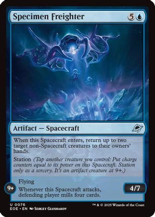Specimen Freighter (EOE-076) - Edge of Eternities | Grognard Games
