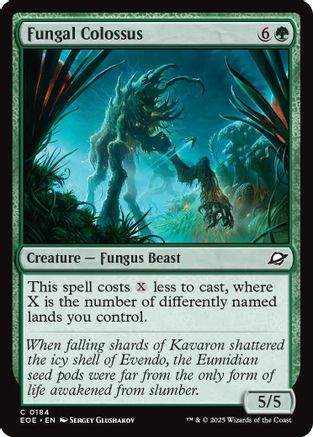 Fungal Colossus (EOE-184) - Edge of Eternities | Grognard Games