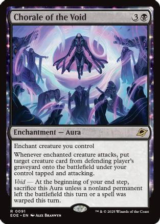 Chorale of the Void (EOE-091) - Edge of Eternities Foil | Grognard Games