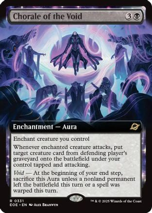 Chorale of the Void (Extended Art) (EOE-331) - Edge of Eternities | Grognard Games