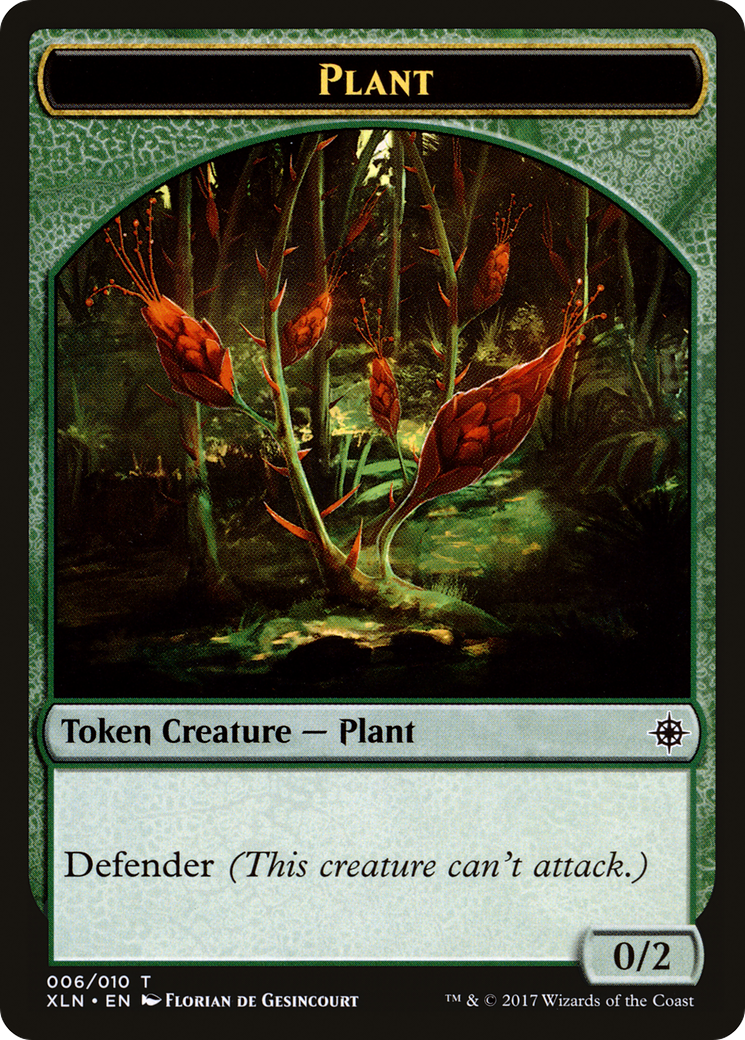 Plant (XLN-006) - Ixalan Tokens Foil | Grognard Games