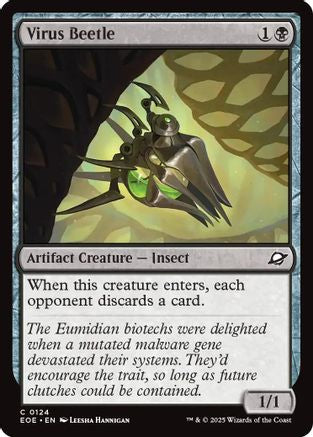 Virus Beetle (EOE-124) - Edge of Eternities | Grognard Games